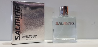 54 X 100ML SALMING MATCH UP SILVER EAU DE TOILETTE - IN 1 OUTER CARTON