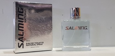 54 X 100ML SALMING MATCH UP SILVER EAU DE TOILETTE - IN 1 OUTER CARTON