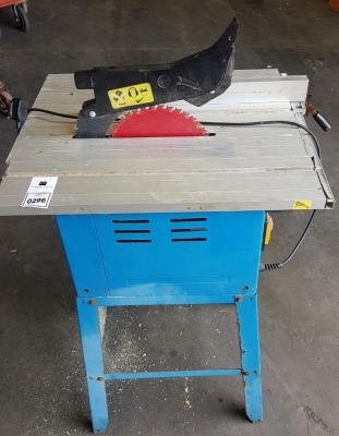 1 X CLARK 10 TABLE SAW MODEL NUMBER CTS14 ( IN WORKING CONDITION)