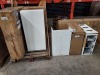 10 X BRAND NEW MIXED BATHROOM LOT CONTAINING EKO WC TALL UNITS ( H 114 X W 55 CM X D 24 CM ) / 2 DOOR VANITY UNIT ( H 82 CM X W 51 CM X 25 CM / 4 X ELATION 3 DRAWER UNITS ( H 66 CM W 30 X D 32 CM ) - ALL IN GLOSS WHITE FINISH