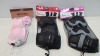 60 X BRAND NEW SETS OF THREE FILA SKATEBOARDING PROTECTION PADS IN BLACK AND PINK IN SIZES XS/ MEDIUM / XXS IN FOUR BOXES