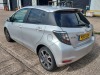 SILVER TOYOTA YARIS TREND VVT-1 SILVER HATCHBACK 1329CC FIRST REGISTERED 8/3/13 REG:PO13 LDA MILEAGE: 80629 V5 MOT EXPIRES 18/10/24 1 KEY REVERSING CAMERA, AIR CON - 4