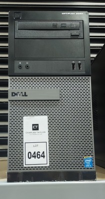 DELL OPTIPLEX 3020 MICRO TOWER WITH INTEL I5-4330 CPU, 8GB RAM, 1TB HDD, (DATE WIPED & WIN 11 INSTALLED) - WITH POWER LEAD