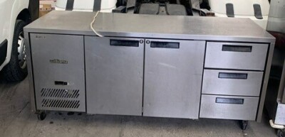 STAINLESS STEEL WILLIIAMS HJC35A JADE 240V UNDERCOUNTER REFRIDGERATOR ***PLEASE NOTE ASSETS LOCATED IN CROYDON AND WILL REQUIRE COLLECTION IN PERSON BY FRIDAY 21ST JUNE TO AVOID STORAGE CHARGES***