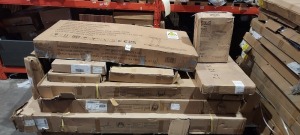 6 X MIXED LOT CONTAINING 2 BCE 6 FOOT FOLDING POOL TABLE - 1 RILEY 7FT POOL TABLE -1 RILEY 6FT POOL TABLE - EVERLAST STEPPER - 1 LONSDALE TREADMILL PRODUCT CODE 956030.000.000 ETC ON ONE LARGE PALLET- CUSTOMER RETURNS/ DAMAGED BOXES