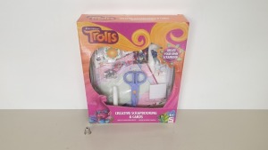 36 X BRAND NEW DREAMWORKS TROLLS CREATIVE SCRAPBOOK AND CARDS - IN 6 BOXES