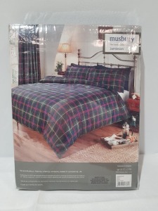 21X BRAND NEW MUSBURY JAMIESON KINGSIZE DUVET COVER SETS IN 3 BOXES - £36.00 EACH