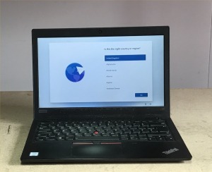 LENOVO THINKPAD L380 LAPTOP WITH INTEL I7-8550U CPU, 8GB RAM, 512GB SSD, (DATA WIPED & WIN 11 INSTALLED), GOOD BATTERY - NO CHARGER