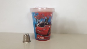 96 X BRAND NEW DISNEY CARS - SLIME TUBS ALL IDIVIDUALLY PACKAGED