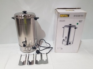 5 X MANUAL FILL WATER BOILER WITH TAP ADAPTER -20 LTR