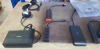 16 X ASSORTED ETHERNET SWTICHES & POWER BANKS - ABKER, RING, ANTON PLUS 3 X LOGIC USB CAMERAS - 2