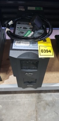 2 X APC SMT750IC SMART-UPS 750 DESKTOP UNINTERRUPTIBLE POWER SUPPLIES (500W/750VA)