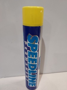 60 X BRAND NEW SPEEDLINE PERMANENT LINE MARKERS 750ML - IN YELLOW