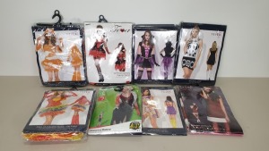 48 X BRAND NEW FANCY DRESS COSTUMES IE. SMIFFYS, FEVER - IN 2 CARTONS
