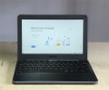 ASUS C202XA CHROMEBOOK WITH INTEL CELERON N3060 CPU, 4GB RAM, 32GB EMMC, (DATA WIPED WITH CHROME OS INTACT), GOOD BATTERY (NO CHARGER)