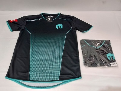 30 X BRAND NEW NATIONS IMT IMMORTALS PRO JERSEYS IN BLACK SIZE LARGE