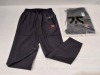 17 X BRAND NEW FNATIC PRO BLACK JOGGING BOTTOMS SIZE XLARGE