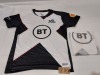 30 X BRAND NEW EXCEL TEAM WEAR JERSEYS IN WHITE SIZE XLARGE