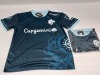 30 X BRAND NEW NATIONS NORTH PRO JERSEYS IN NAVY BLUE SIZE MEDIUM