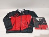 30 X BRAND NEW NATIONS MISS FITS PRO JACKETS IN RED SIZE MEDIUM