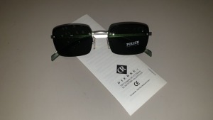 15 X PAIRS OF BRAND NEW GENUINE POLICE SUNGLASSES IN 1 BOX - S2680-581Y