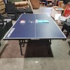 1 X PRE BUILT DONNAY INDOOR / OUTDOOR FOLDABLE TABLE TENNIS TABLE - INCLUDES NET / BATS / BALLS AND COVER L 274 X W 152.5 X H 76 CM ( PLEASE NOTE THIS IS CUSTOMER RETURN )