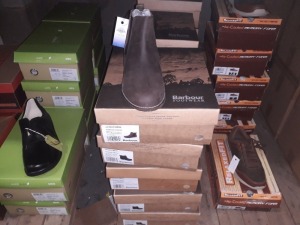 5 X BRAND NEW BARBOUR SHOES I.E BARBOUR ABIGAIL AND BARBOUR SARAH IN BROWN AND BLACK VARIOUS SIZES