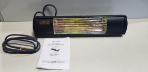 5 X BRAND NEW GOLDSUN AQUA SHORTWAVE INFRARED HEATER WEATHER PROOF IP55 - SERIAL NUMBER 2100364