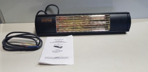 5 X BRAND NEW GOLDSUN AQUA SHORTWAVE INFRARED HEATER WEATHER PROOF IP55 - SERIAL NUMBER 2100364