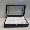 36 X BRAND NEW HOWICK 10 SLOT WATCH BOX - EACH BOX DIMENSIONS L34CM X W21CM X H10CM