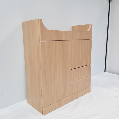 6 X BRAND NEW 2DR DWR BASE UNIT 750 IN LIGHT OAK SERIAL NUMBER 29433/280 SIZE 82CM X 30CM X 70CM IN 6 BOXES ON ONE PALLET
