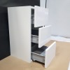10 X BRAND NEW 3 DRAWER BASE UNIT IN WHITE - SERIAL NUMBER 29271/000 - DIMENSIONS 60 CM X 30CM X 34CM ON ONE FULL PALLET