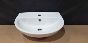 22 X BRAND NEW METAL BASINS L 48CM X D 36CM X H15CM ON A FULL PALLET