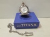 3 X BRAND NEW RMS TITANIC POCKETWATCHES