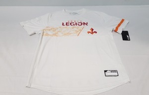 24 X BRAND NEW ACTIVISION CDL SS HOME JERSEY - CALL OF DUTY - IN WHITE/ MULTICOLOURED ALL IN SIZE LARGE - IN ONE TRAY - TRAY NOT INCLUDED