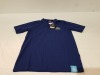 30 X BRAND NEW CASTORE NEWCASTLE UNITED POLO T-SHIRT IN NAVY BLUE SIZE 11-12 JUNIORS - IN ONE TRAY - TRAY NOT INCLUDED