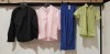 50 X BRAND NEW MIXED CLOTHING LOT CONTAINING INCERUN SHIRT IN PINK AND WHITE SIZE LARGE - ZANZEA BLUE TROUSERS IN BLUE SIZE SMALL - INCERUN SHIRT IN GREEN SIZE SMALL - INCERUN TOP IN BLACK SIZE 3XL ETC IN ONE LARGE TRAY - TRAY NOT INCLUDED