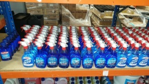AUTOMOTIVE / CAR SPARES TRADE LOT ON 1 FULL SHELF IE. APPROX 120 X 500 ML DEICER PLUS 6 BOTTLES OF SCREENWASH