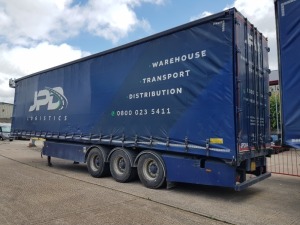 SDC CURTAIN SIDED, TRI AXLE TRAILER, 39T, YEAR 2007, VEHICLE ID NUMBER SDCCS45B3AAA74926 (NOTE: COLLECTION FROM CT SITE WILL NEED TO BE WEEK BEGINNING 2ND SEPT TO 6TH SEPT TO AVOID OTHER CUSTOMER VEHICLES COLLECTING - BID ON THIS BASIS)