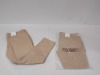 32 X BRAND NEW AEROPOSTALE WOMENS CHINO TROUSERS IN BEIGE IN SIZE 32R - IN ONE BOX