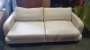 1 X 2 SEATER FABRIC SOFA - 207X105X70 SCUFFS AND DUST MARKS (SOFA.COM RETURNS)