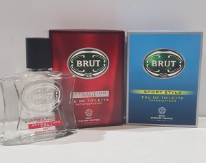 13 X BRAND NEW BRUT SCENTS IE. 6 X 100ML EDT ATTRACTION TOTALE (1 NOT BOXED) - 4 SEALED 7 X 100ML EDT SPORT STYLE - 4 SEALED