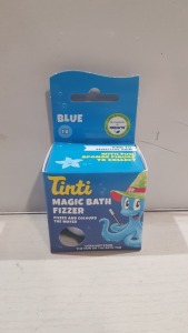 APPROX 100 X TINTI MAGIC BATH FIZERS (INDIVIDUALLY BOXED - IDEAL FOR BRUNCH / HEN PARTY PACKS)