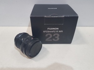 FUJIFILM XF 23MM LENS IN ORIGINAL BOX