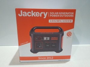 1 X BRAND NEW JACKERY SOLAR GENERATOR EXPLORER 1000 UK (NO SOLAR PANELS INCLUDED)