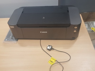 1 X CANON PIXMA PRO-10S A3+ PROFESSIONAL PRINTER WITH POWER CABLE (TESTED POWERS UP) - WIRELESS CAPABLE