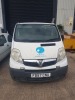 WHITE VAUXHALL VIVARO 2900 CDTISWB DIESEL PANEL VAN 1995CC FIRST REGISTERED 29/10/2007 REG:FD57CNX 1 KEY MILEAGE: CURRENT UNKNOWN NO V5 MOT EXPIRED 12/10/23 - 3