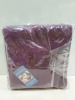 30 X BRAND NEW MUSBURY FABRICS BATH TOWELS IN GRAPE IN 1 BOX