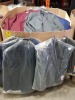 250 X BRAND NEW MIXED BLAZER LOT CONTAINING - BLAZER IN PURPLE - BLAZER IN NAVY - BOYS BLAZER IN NAVY PIN STRIPE - BOYS BLAZER SLATE GREY - BLAZER IN BLACK ALL IN MIXED SIZES ON ONE PALLET BOX