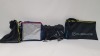 10 X BRAND NEW MIXED BAG LOT CONTAINING 2 ADVENTURE SPORT BAGS IN GREY AND BLUE - 1 GLISSADE SPORTS BAG IN GREEN AND BLACK - DEMIX SPORTS BAG IN BLACK AND WHITE - DEMIX SPORTS BAG IN GREEN AND BLACK - KROSS BAG IN BLACK AND BLUE - 1 DEMIX BACKPACK IN BLUE